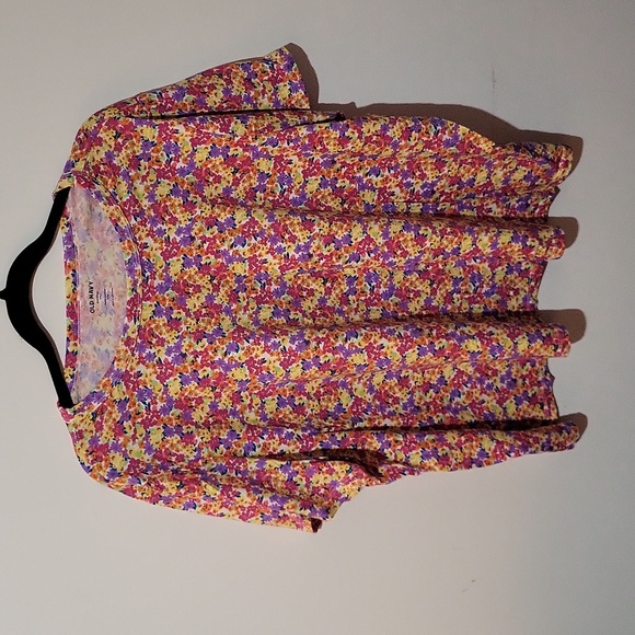 Old Navy Ladies XXL Floral T-Shirt - Picture 1 of 5